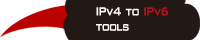 IPv4 to IPv6 tools